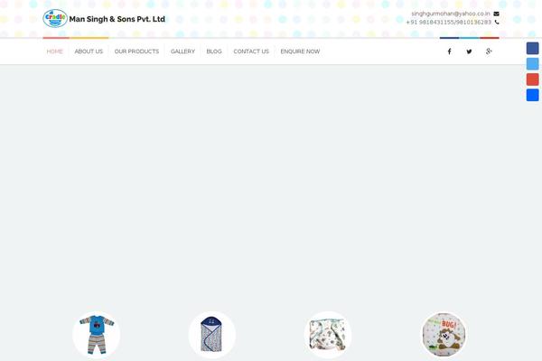 Kidslife theme site design template sample