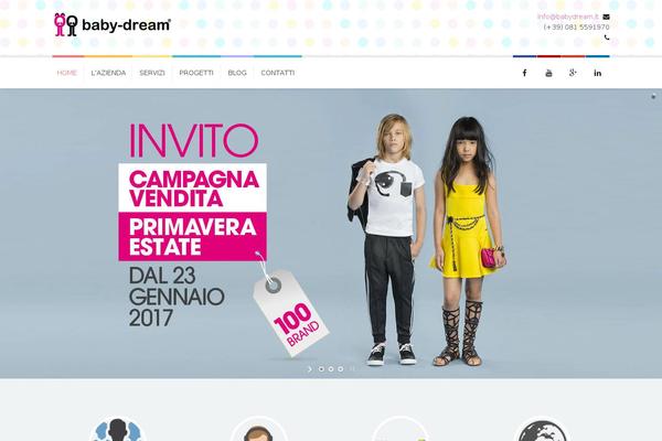 Kidslife theme site design template sample