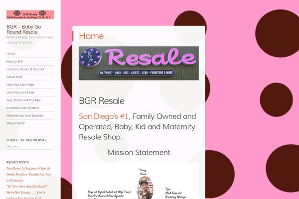 Confit theme site design template sample