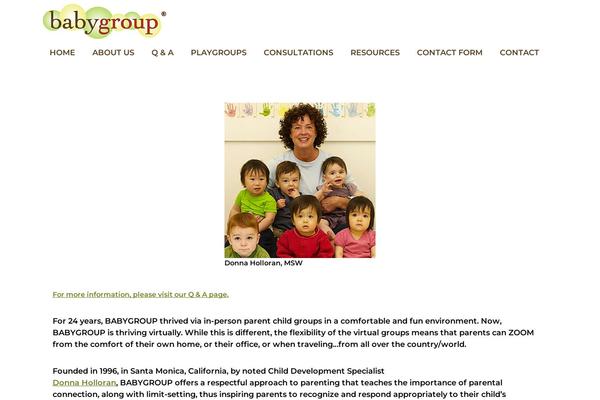 babygroup.me site used Dynamik Gen