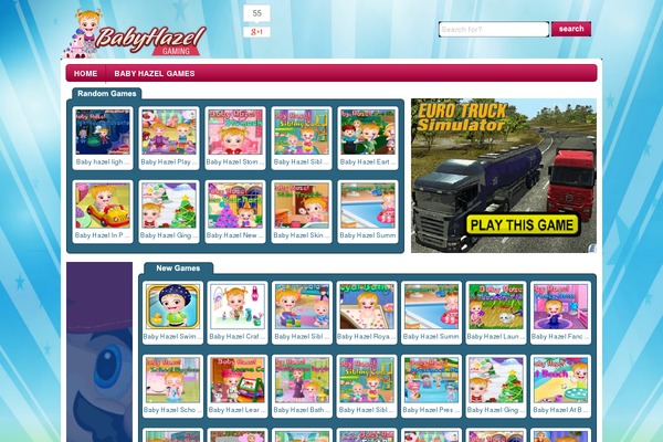 Wtb Game theme site design template sample
