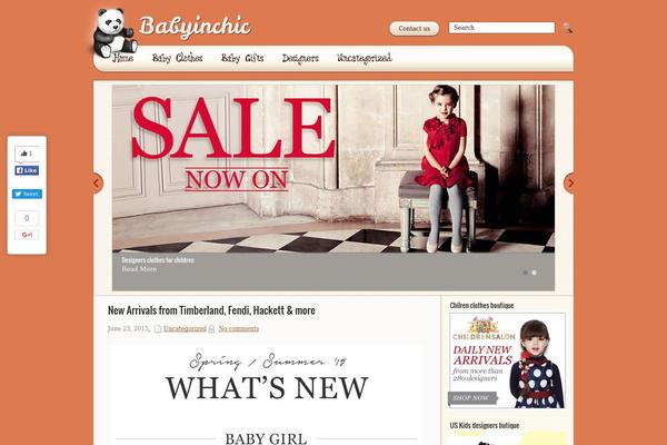babyinchic.com site used Childreness