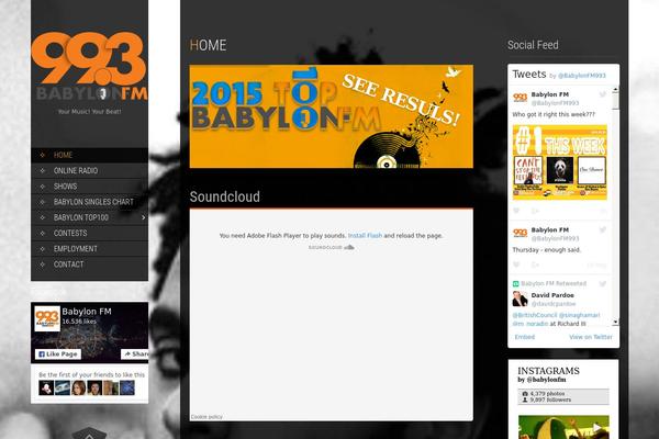 Sonik theme site design template sample