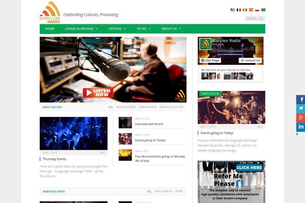 Blocksy theme site design template sample