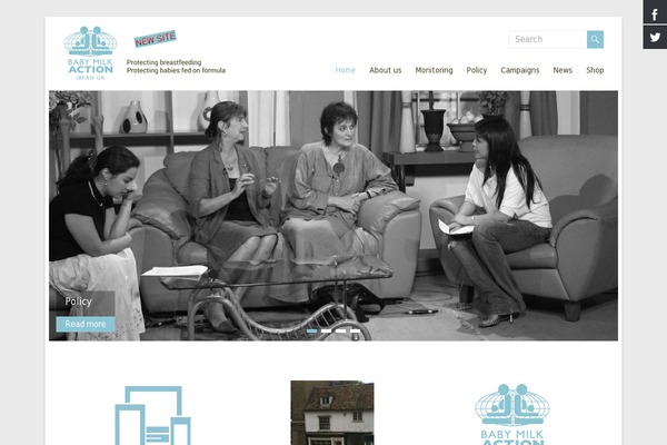 Site using Helios Solutions Social Media Buttons plugin