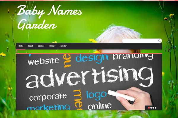 BlueSky theme site design template sample