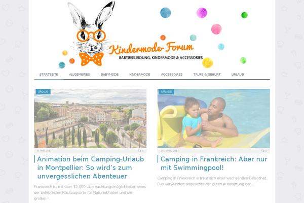 SmartMag theme site design template sample