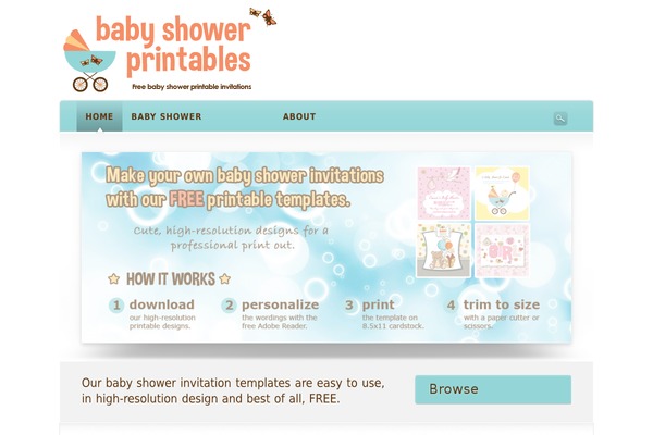 Awake theme site design template sample