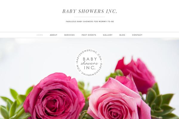 Chamomile theme site design template sample