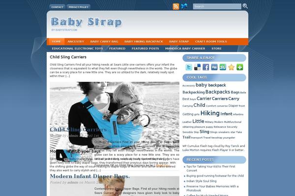 babystrap.com site used Mammapress