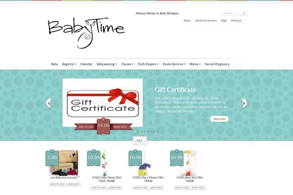 Boutique theme site design template sample