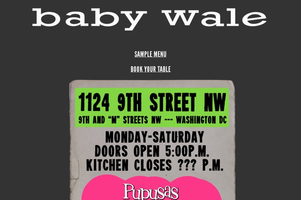 babywaledc.com site used Trvl