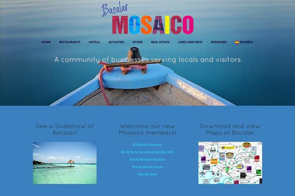 bacalarmosaico.com site used Promos-blog