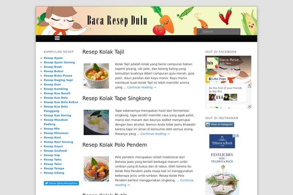 Site using Salient-social plugin