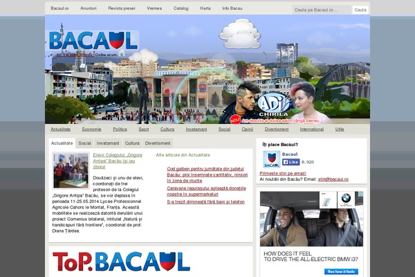Bc theme site design template sample