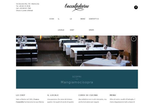 baccaladivino.it site used Divino