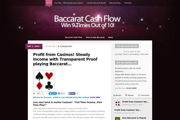 Glow theme site design template sample