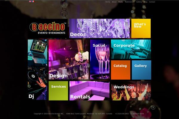 Subway theme site design template sample