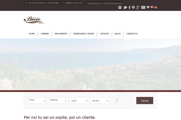 Site using ShortCodes plugin