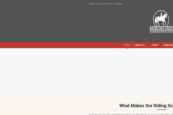 Equestrian theme site design template sample