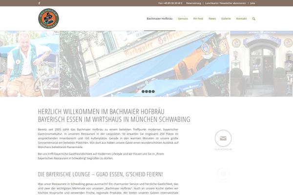 bachmaier-hofbraeu.de site used Bachmaier