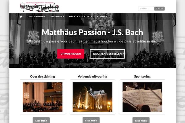Fields theme site design template sample