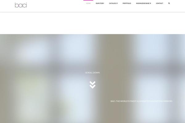 bacimirrors.com site used X | The Theme