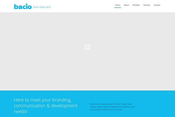 Evolux theme site design template sample