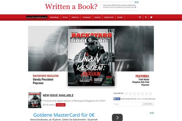 Magzimize theme site design template sample