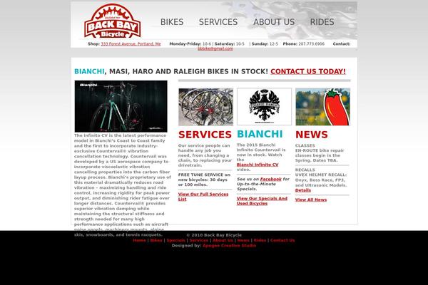 Default theme site design template sample