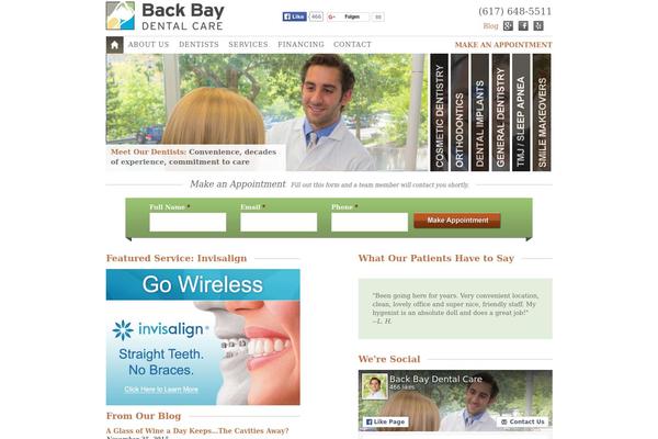 Boilerplate theme site design template sample