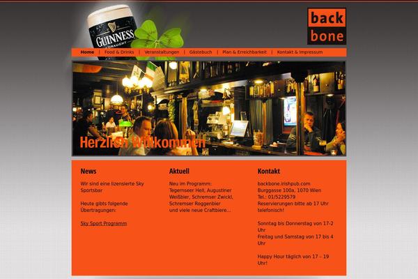 backbone-irishpub.com site used Srm
