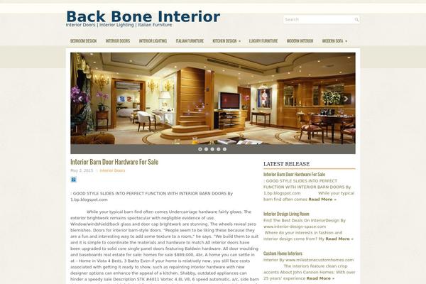 backbonethemes.com site used Deco