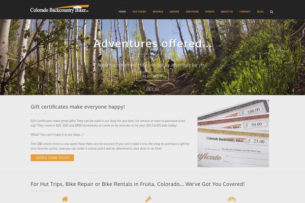 Nature theme site design template sample