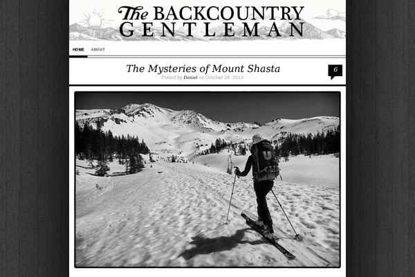 backcountrygentleman.com site used Structure_themes