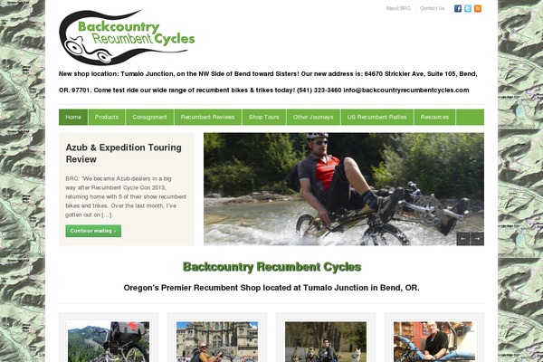 Discovery theme site design template sample