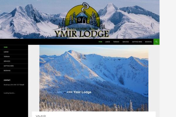 Twentyfourteen Child theme site design template sample