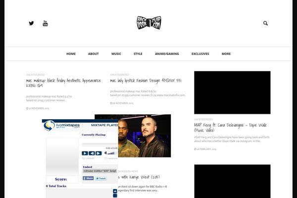 HEAP theme site design template sample