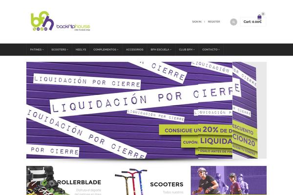 WooPress theme site design template sample