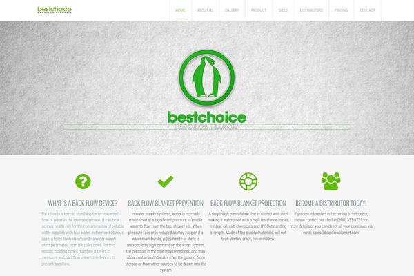 Ammo theme site design template sample