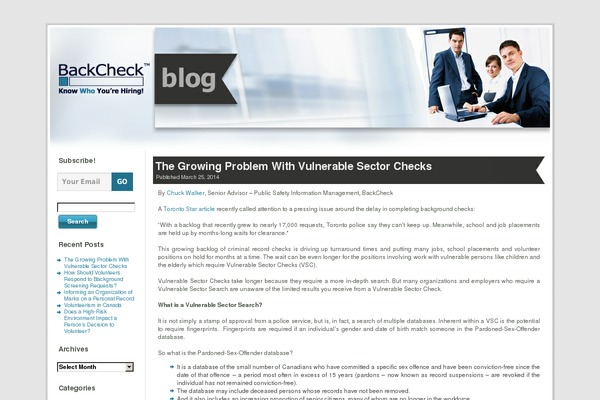 backgroundcheckblog.com site used Bcblog