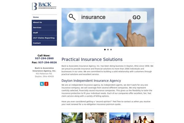 backinsuranceagency.com site used Stack-b1