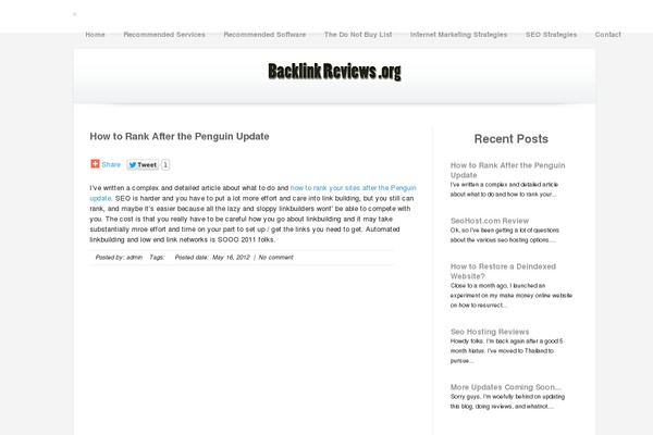 backlinkreviews.org site used Pai