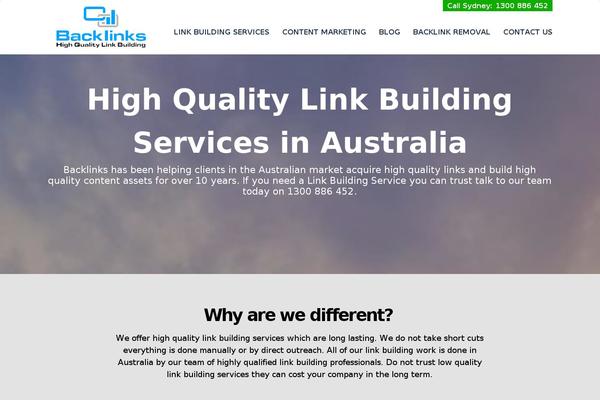 backlinks theme websites examples