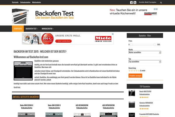 backofen-test.com site used Affiliatetheme