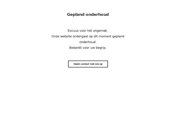 Site using WP Maintenance Mode plugin