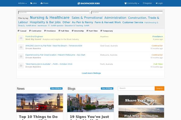 Site using Wp-job-manager-resumes plugin