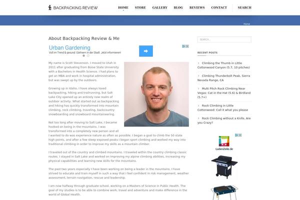 Kickstart theme site design template sample