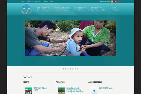 Karma theme site design template sample