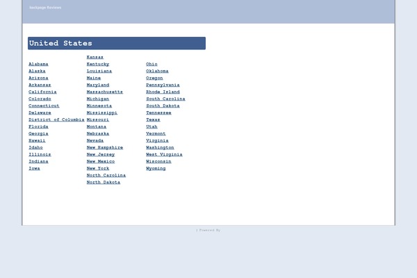 Site using Awpcp-region-control plugin
